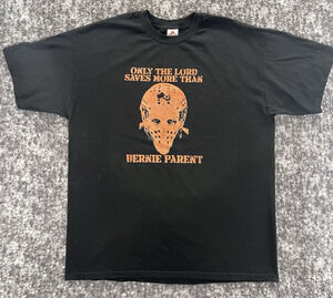 Only The Lord Saves More Than Bernie Parent Black T Shirt AllStyle NHL Flyers